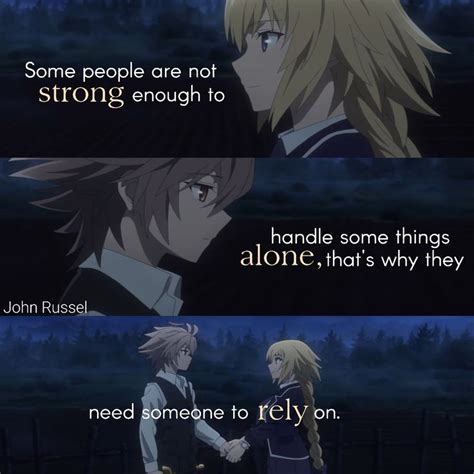 Life Deep Anime Motivational Quotes - Fate Apocrypha | Sarina Greenholt