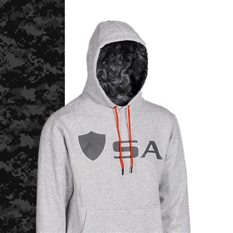 Classic Lined Hoodie | Blackout Digi Camo – Alpha Defense Gear