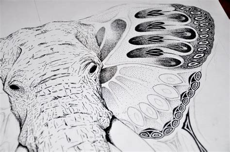 Flying Elephant on Behance