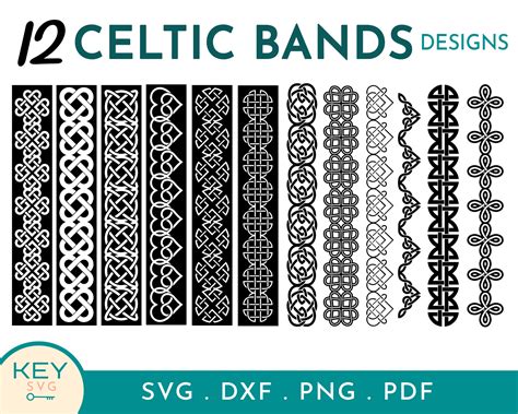 Celtic Band Svg Celtic Svg Celtic Design Celtic Knot - Etsy