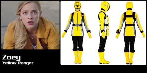 Zoey Reeves, Yellow Beast Morpher Ranger - Power Rangers Beast Morphers