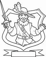 Musketeer Drawing Illustrations Royalty Free Vector Graphics & Clip  sketch template