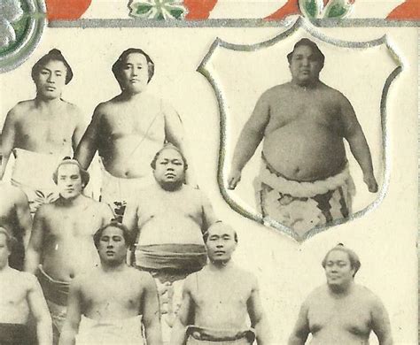 JAPAN c1910 SUMO WRESTLING CHAMPIONS Sumo Wrestler Wrestlers POSTMARKED Uniforms | Asia & Middle ...