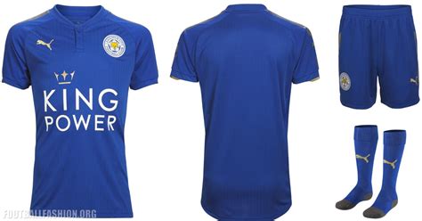 Leicester City FC 2017/18 PUMA Home Kit - FOOTBALL FASHION