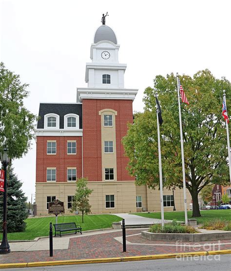 Seneca County Courthouse Tiffin Ohio 5438 Photograph by Jack Schultz