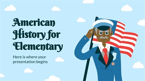 American History for Elementary Google Slides & PPT template