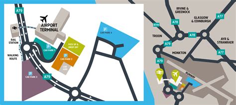 3584-GPA-car-parking-map - Glasgow Prestwick Airport Glasgow Prestwick Airport