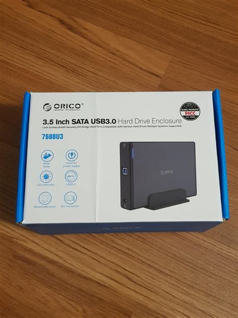 Orico 3.5 in USB3.0 Hard Drive Enclosure, Computers & Tech, Parts ...