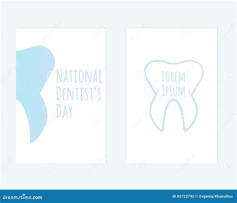 National Dentist`s Day stock vector. Illustration of health - 85722793