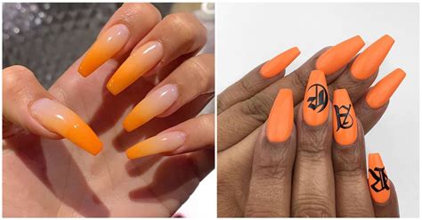 50 Orange Nails to Make You Stun in Every Season in 2023