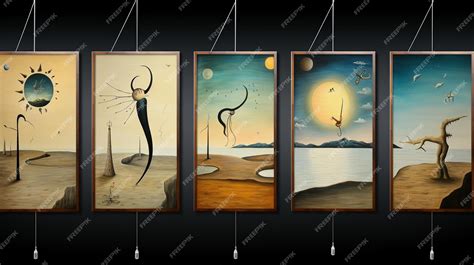 Premium AI Image | illustration in the style of surrealism