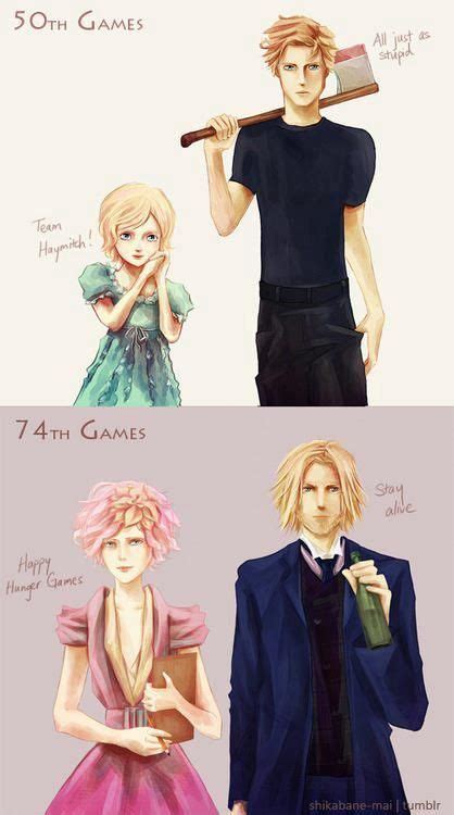 hunger games haymitch and effie - Google Search | Hunger games fandom, Hunger games fan art ...