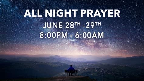 ALL NIGHT PRAYER | brookstonechurch