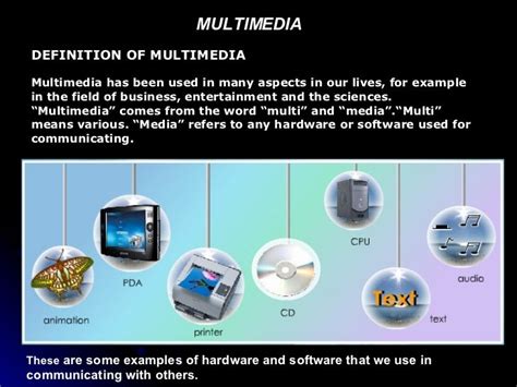 Write a note on elements of multimedia