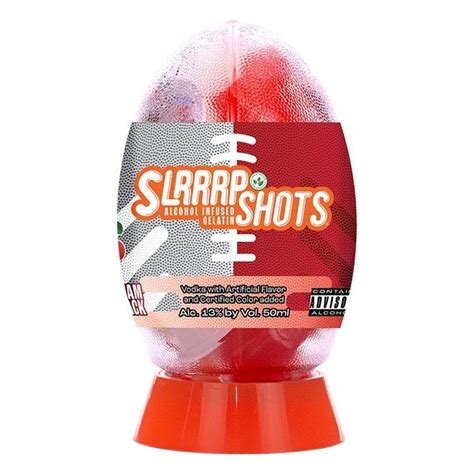 SLRRRP Alcohol-Infused Gelatin Shots White & Red Team Pack in 2022 ...