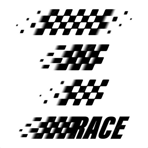 Premium Vector | Sport race track lines blur