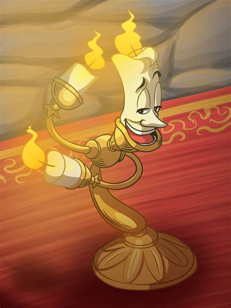 Lumiere from Disney's Beauty and the Beast, James Ville | Lumiere beauty and the beast, Disney ...