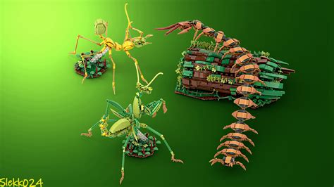 Learning about insects with Lego, this is my crazy idea. Please help me ...