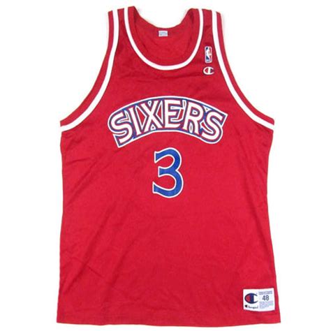 Copy of Vintage Allen Iverson Philadelphia Sixers Champion Jersey 90s ...