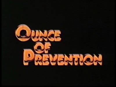 Ounce Of Prevention (1982) Animated Cartoon Special