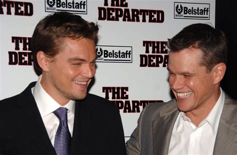 Matt Damon and Leonardo DiCaprio Were Like a 'Deer In the Headlights ...