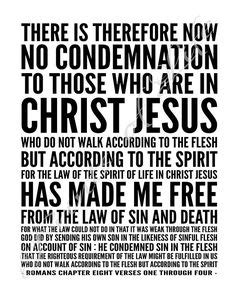 17 Best NO CONDEMNATION ideas | no condemnation, bible verses, bible quotes