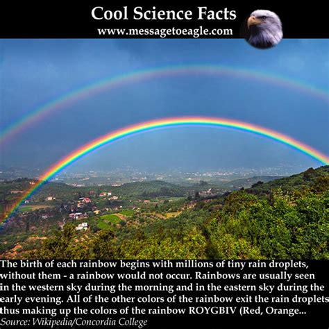 How Is A Rainbow Formed? | MessageToEagle.com