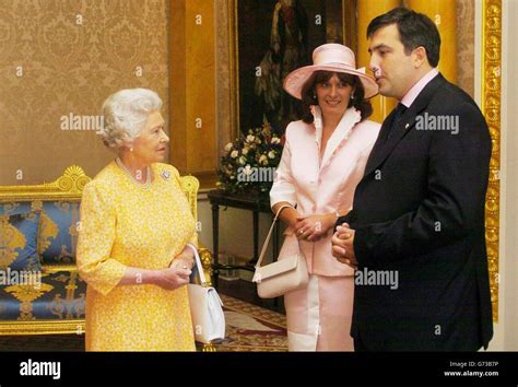 President of Georgia State Visit Stock Photo - Alamy