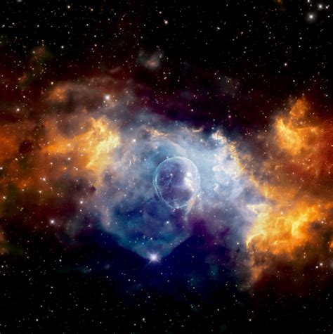 NGC 3576 Bubble Nebula | Telescope Live