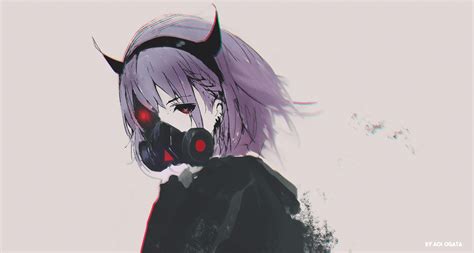 Mask Anime Girl Wallpapers - Wallpaper Cave