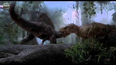 Jurassic Park 3 Tyrannosaurus Rex Vs Spinosaurus