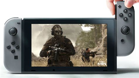 Nintendo Switch's Tech Limitations Won't Allow It To Run Call Of Duty ...