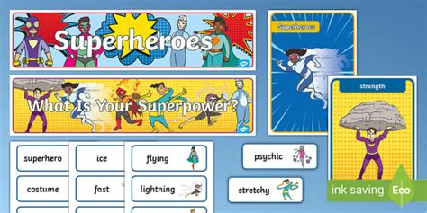 Superhero Role Play Pack- Superhero, superheroes, hero, role play, pack,