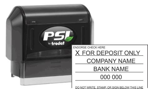 Bank Endorsement Stamp