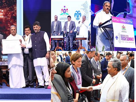 Siddaramaiah sells Karnataka's tech prowess at Bengaluru Tech Summit ...