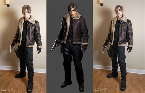 Gvavaya Game Cosplay Resident Evil Leon Kennedy Cosplay Costume L | atelier-yuwa.ciao.jp