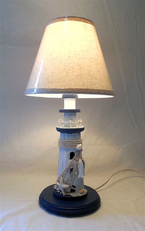 Robin's Dockside Shop - Nautical Lighthouse Table lamp