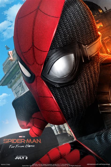 SPIDER-MAN: FAR FROM HOME Poster Creatively Shows Off The Wall-Crawler's Spectacular New Suits