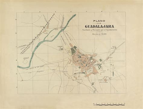 Plano de Guadalajara - Tamaño completo