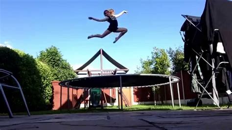 Trampoline tricks - YouTube