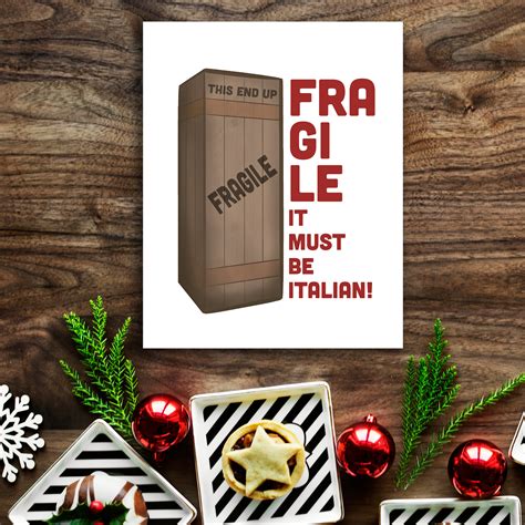 Printable Fragile Christmas Story