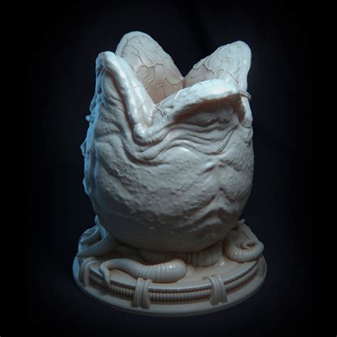 ArtStation - Alien Egg - 3D Printable Model | Resources