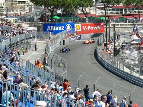 F1 Monaco Grand Prix - Formula One race through the city streets