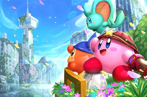 Download Kirby Video Game Kirby And The Forgotten Land HD Wallpaper