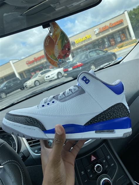 Racer blue 3’s : r/Sneakers