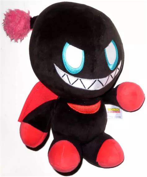 12& LARGE TOMY Dark Chao Plush Toy Sega Sonic The Hedgehog Deluxe Doll Rare £124.99 - PicClick UK