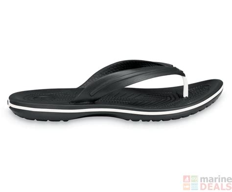 Crocs Crocband Flip Jandals Black - Jandals & Sandals - Shoes ...