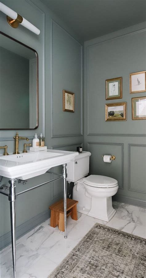 Benjamin Moore Intrigue | Bathroom wall colors, Bathroom interior ...