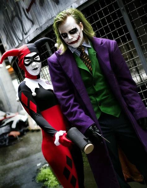 Joker and Harley Quinn cosplay Joker Halloween Costume, Harley Quinn Halloween, Harley Quinn ...