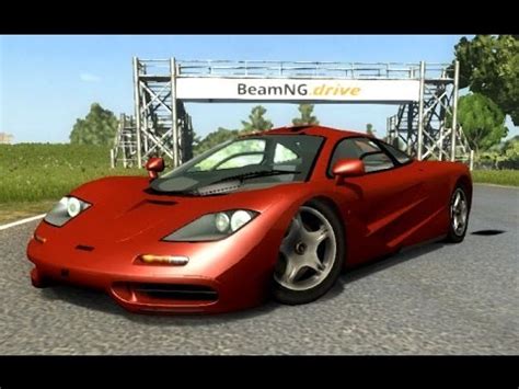 BeamNG.Drive Mod : McLaren F1 1994 (Crash test) - YouTube